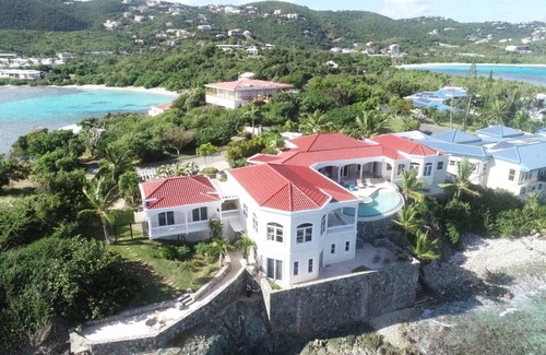 Cabes Point House | Villa St Thomas/Luxury Oceanfront/Breathtaking Views/Total Privacy/By Red Hook