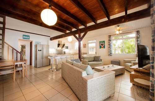 Papeto'ai Villa | Villa TEPOE, accès direct au lagon avec piscine et plage