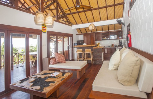 Jungut Batu Villa | Villa Teratas 3 Bedrooms Villa with Plunge Pool Sea View