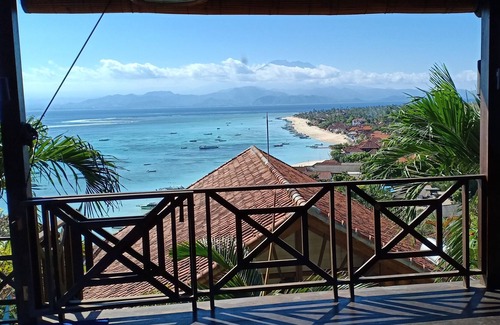 Jungut Batu Villa | Villa Teratas 3 Bedrooms Villa with Plunge Pool Sea View