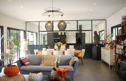 Soorts-Hossegor House | VILLA TETIAROA with heated pool 200 m from Hossegor lake