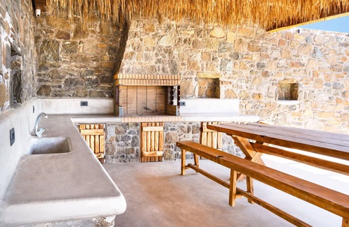 Houlakia Villa | Villa 'The Lion 3 with Sunset Views' with Sea View, Wi-Fi and Air Conditioning