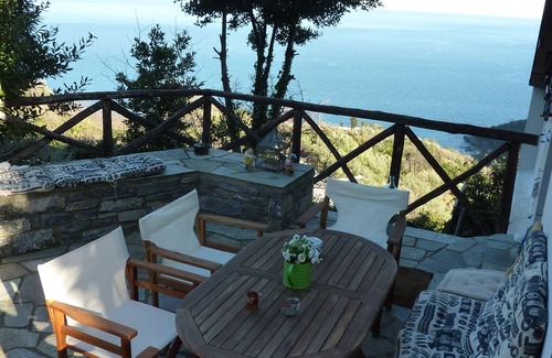Zagora-Mouresi House | Villa Thea, ideal for relax, best view to Aegean