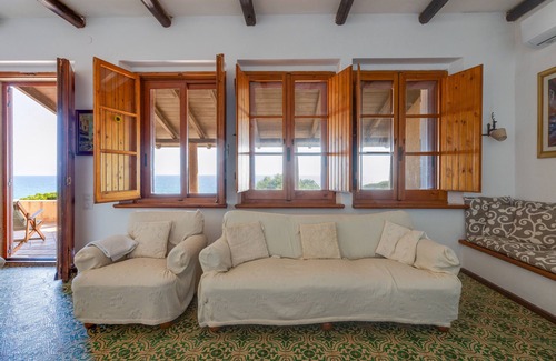 San Giovanni di Sinis Villa | Villa Timbora on the Beach with Ocean View, Terrace