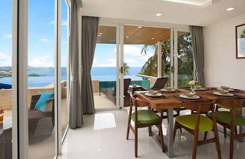 Chaweng City Center House | Villa Tulip - 3 bedrooms with sea views and private pool