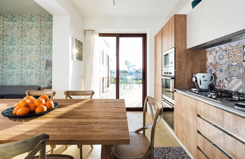 Reitani Villa | Villa Ulivo for 8 People in Sicily, Pool, Sea View, Garden, Wifi and A/C