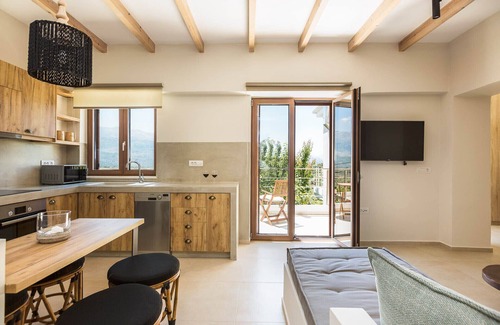 Malaxa Villa | Villa Upper II - Luxury villa, private pool, mountain view