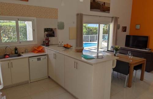 Cala en Porter Villa | Villa Valentino, 4 double rooms, private pool close to the beach