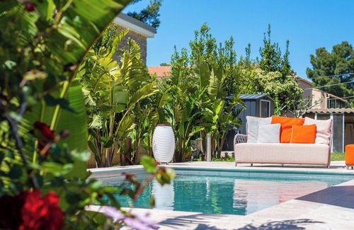 Miramar Villa | Villa Var, swimming pool, 200m from the sea, quiet, close to everything on foot