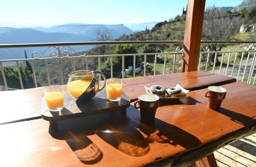 Arachova Ski Chalet | Villa view Arachova