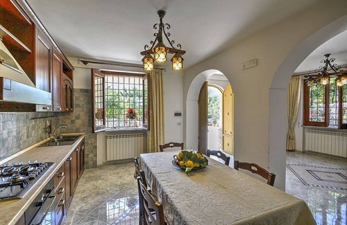 Tramonti Villa | Villa Vinile: A welcoming two-story villa surrounded by the greenery, with Free WI-FI.