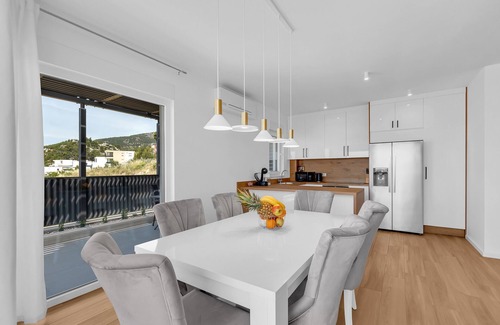 Zelenka Villa | Villa VIP with heaed swimming pool and 4 Bedrooms, Several terraces with seaview