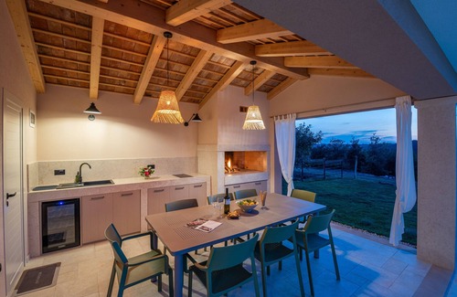 Beram Villa | Villa Vita Pazin in Central Istria for up to 8 people with private pool, playground & beautiful garden
