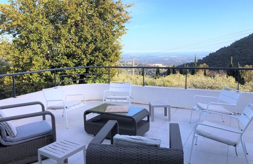 Cabris House | Villa vue mer et Oliviers