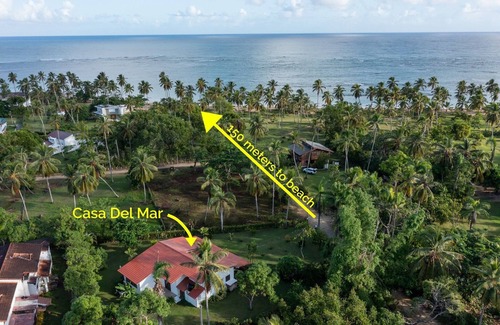Portillo House | Villa w/Cook! Sandy beach 150 meter walk/Wi-Fi