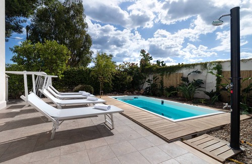 Municipio 1 Villa | Villa "Water Run" with Sea View, Private Pool and Wi-Fi