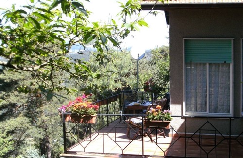 Bajardo Villa | Villa with a stunning view of the Mediterranean Sea & sea alps, pets welcome.