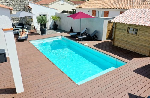 Angles House | Villa with all comforts + swimming pool 6 km from the beaches of Longeville sur mer