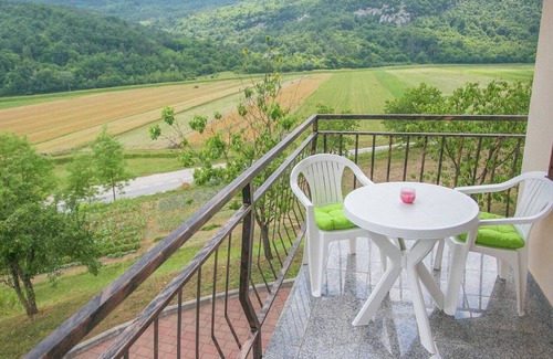 Buzet Cabin | Villa with beautiful view on valley of the longest Istrian river Mirna