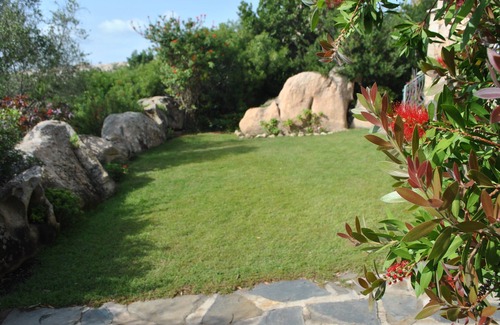San Teodoro Villa | Villa with garden among granite and Mediterranean scrub. Splendid sea view