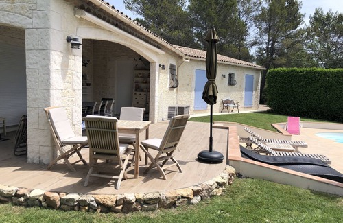 Bagnols-en-Foret Villa | Villa with heated private pool in Bagnols-en-Forêt
