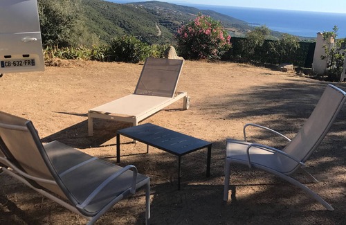 Serra-di-Ferro Villa | Villa with ocean view, located at Tassinca, in the Valinco Gulf
