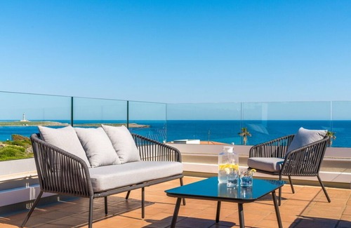 Marina de Son Ganxo House | Villa with pool and unbeatable sea views, Sant Lluis, Menorca