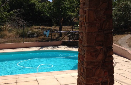Sari-Solenzara House | Villa with Pool in the center of the typical village of Sari