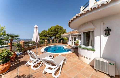 Mijas Villa | "Villa with private swimming pool" with Sea View, Private Terrace & Wi-Fi