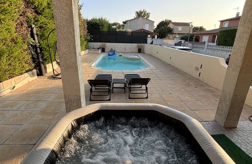 Gardanne Villa | Villa with private pool and jacuzzi, Wi-Fi and air conditioning