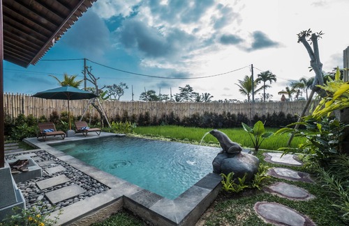 Sebatu Villa | Villa with PRIVATE POOL Overlooking RIce Paddies Near Tegalalang Rice Terrace