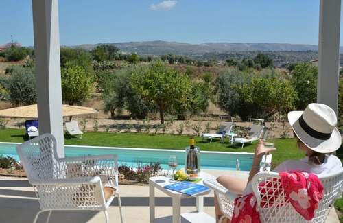 Noto Villa | Villa with Private Pool and Sea View near the center of Noto 5stars