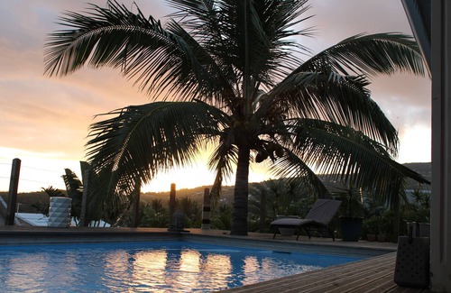 L'Etang-Sale Villa | Villa with pool, sea and mountain views