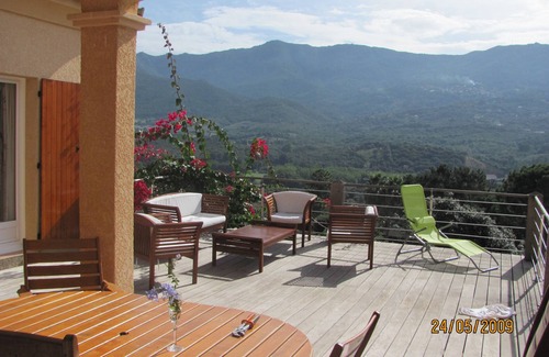 Calcatoggio Villa | Villa with sea and mountains in the Gulf of Liscia