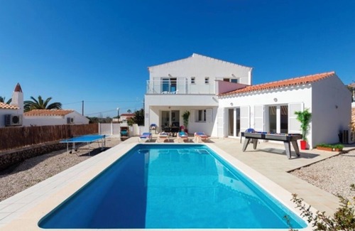Sant Lluis Villa | Villa with sea views and private pool