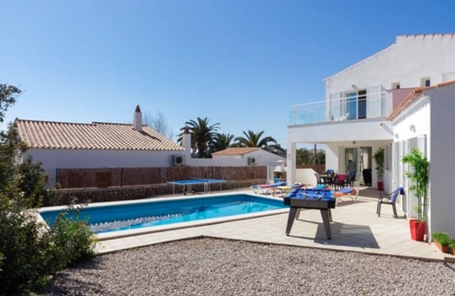 Sant Lluis Villa | Villa with sea views and private pool