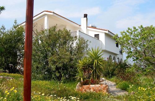 Nea Styra Villa | Villa with sea view, grand terrace, 90 min from airport of Athens, close beach