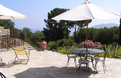 Corbara Villa | Villa with terrace and sea view 7min walk from the beach