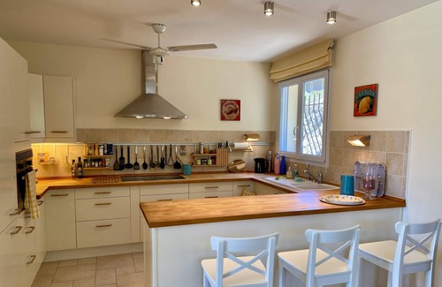 Roquebrun Villa | Villa with total privacy on the edge of the beautiful village of Roquebrun. ​