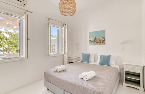 Ampelas Villa | Villa Zeos - Cycladic house close to the beach
