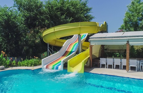 Dalyan Villa | VILLA ZEZE 7 ROOMS 14 SLEEPS PRIVATE WATERSLIDES