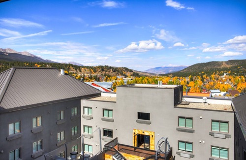 Peak 9 Condo | Village at Breck Amazing Mtn and Town of Breck Views Ski In/Ski Out