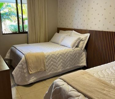 Itacimirim Apartment | Village Itacimirim Boulevard - Pé na areia