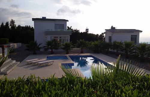 Esentepe Villa | Village Location with stunning Sea/Pool views, 3 minutes walk from restaurants