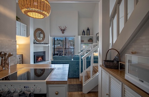 Highlands Condo | Village Way Condo in Elkhorn. With access to seasonal pools, hot tub, sauna, etc.