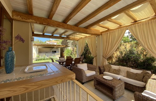 Campulongu Villa | Villassimius loc. Campulongu Villa with swimming pool 350 meters from the beach