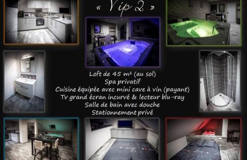 Fauverney Apartment | VIP 2 Loft avec spa privatif à 10 min de Dijon