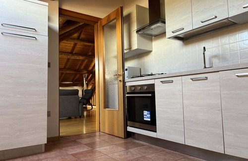 Visome Apartment | Visentin - Wooden penthouse with a view of the Dolomites