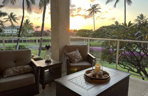 Waikoloa Condo | VISTA A201 LUXURY CONDO - OCEAN VIEW - 2 bdrm 2 bath EZ 5 min walk to beach