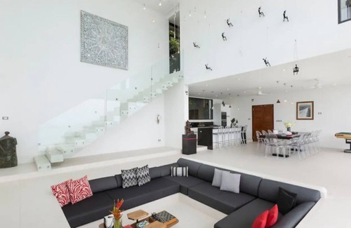Chaweng City Center Villa | Vista Azul 4BR panoramic sea view Chaweng
